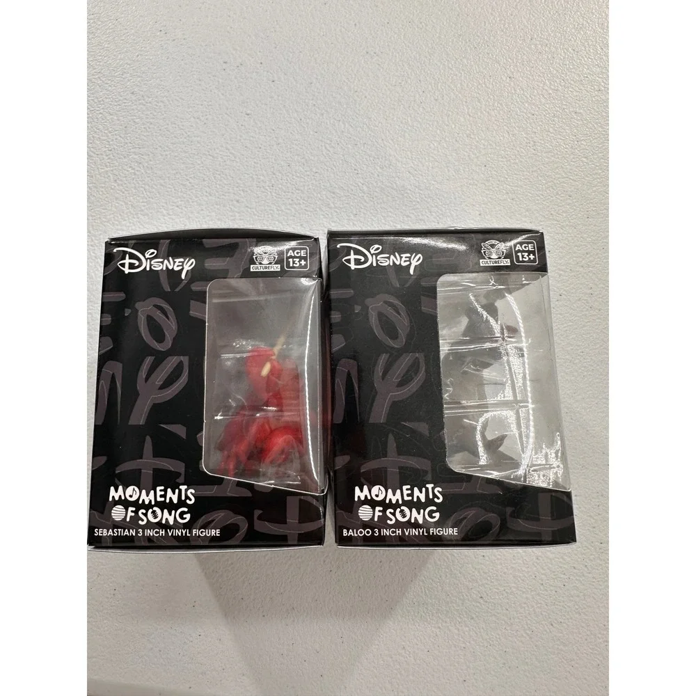 Disney CultureFly Moments of Song Sebastian Baloo 3 Inch Vinyl Figure Set 2 Pack